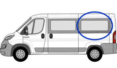 Citroen Relay N/S/R Fixed Window in Privacy Tint MWB (L2)
