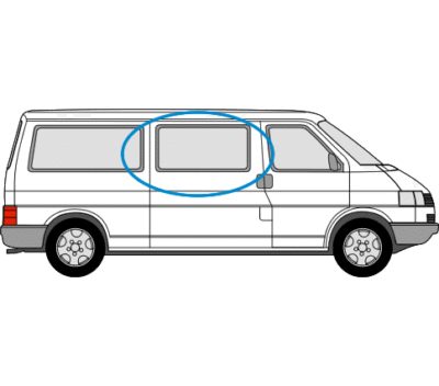 T4 O/S/F Fixed Window in Privacy Tint