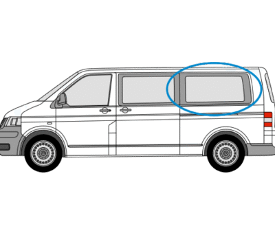 T5 N/S/R Fixed Window In Privacy Tint LWB 1 T5 N/S/R Fixed Window In Privacy Tint LWB