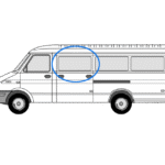 Iveco Daily N/S/F Sliding Window 1