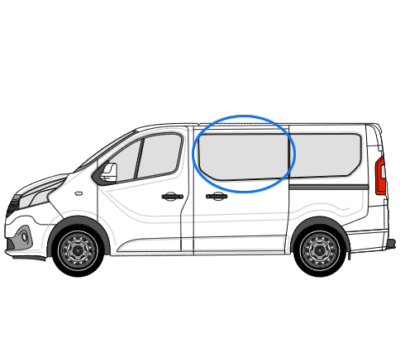 Fiat Talento X82 (2014 >) N/S/F Opening Window in Privacy Tint 1 Fiat Talento X82 (2014 >) N/S/F Opening Window in Privacy Tint